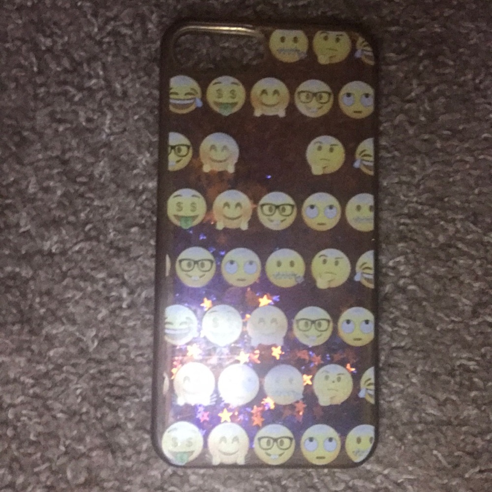 Iphone 7+ 8+ glitter case